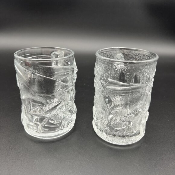 VINTAGE 1995 McDonald's Batman Forever Glasses Set of 4 Excellent Condition - Picture 11 of 16